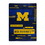 Michigan Wolverines Blanket 60x80 Raschel Digitize Design