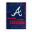 Atlanta Braves Blanket 60x80 Raschel Digitize Design