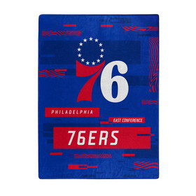 Philadelphia 76ers Blanket 60x80 Raschel Digitize Design