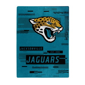 Jacksonville Jaguars Blanket 60x80 Raschel Digitize Design