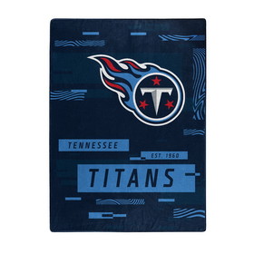 Tennessee Titans Blanket 60x80 Raschel Digitize Design