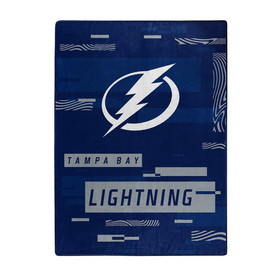 Tampa Bay Lightning Blanket 60x80 Raschel Digitize Design