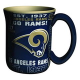 BOELTER Los Angeles Rams Coffee Mug 17oz Spirit Style Alternate Design