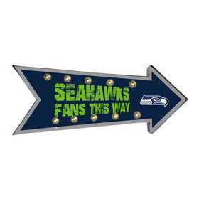 Seattle Seahawks Sign Running Light Marquee