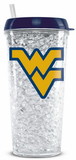 West Virginia Mountaineers Crystal Freezer Tumbler