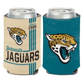 Jacksonville Jaguars Can Cooler Vintage Design