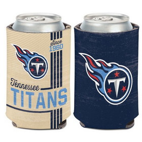 Tennessee Titans Can Cooler Vintage Design