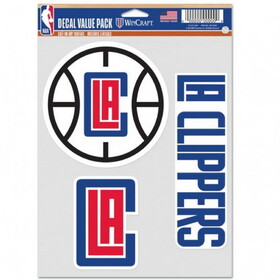 Los Angeles Clippers Decal Multi Use Fan 3 Pack