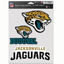 Jacksonville Jaguars Decal Multi Use Fan 3 Pack
