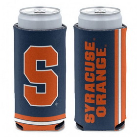 Syracuse Orange Can Cooler Slim Can Design