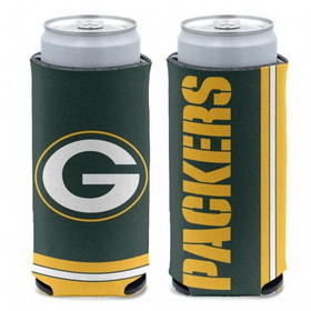 Green Bay Packers Can Cooler Slim Can Design