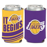 Los Angeles Lakers Can Cooler Slogan Design