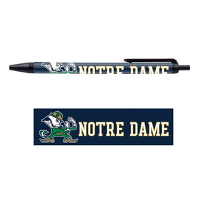 Notre Dame Fighting Irish Pens 5 Pack Leprechaun Design