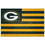 Green Bay Packers Sign 11x17 Wood American Flag Design
