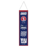 New York Giants Banner Wool 8x32 Heritage Evolution Design