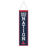 Boston Red Sox Banner Wool 8x32 Heritage Slogan Design