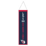 Cleveland Guardians Banner Wool 8x32 Heritage Slogan Design