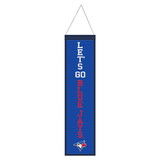 WinCraft Toronto Blue Jays Banner Wool 8x32 Heritage Slogan Design