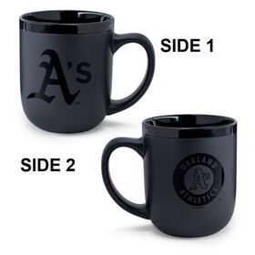 Oakland Athletics Coffee Mug 17oz Matte Black