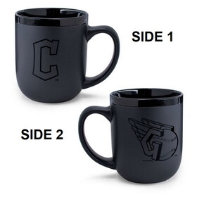 Cleveland Guardians Coffee Mug 17oz Matte Black