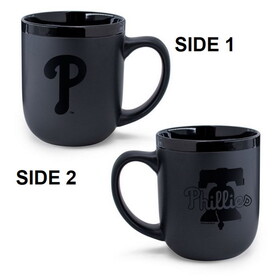Philadelphia Phillies Coffee Mug 17oz Matte Black
