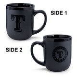 Texas Rangers Coffee Mug 17oz Matte Black