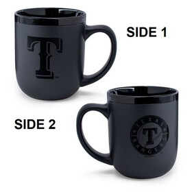 Texas Rangers Coffee Mug 17oz Matte Black