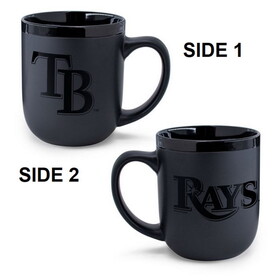 Tampa Bay Rays Coffee Mug 17oz Matte Black