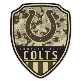 Indianapolis Colts Sign Wood 11x14 Shield Shape