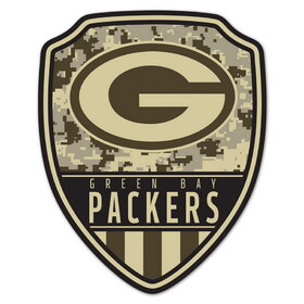 Green Bay Packers Sign Wood 11x14 Shield Shape