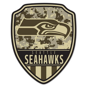 Seattle Seahawks Sign Wood 11x14 Shield Shape