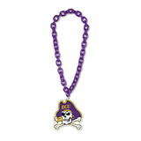 East Carolina Pirates Necklace Big Fan Chain