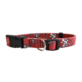 San Francisco 49ers Pet Collar Size M