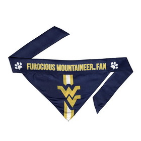 West Virginia Mountaineers Pet Bandanna Size L