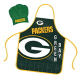 Green Bay Packers Chef Hat and Apron Set