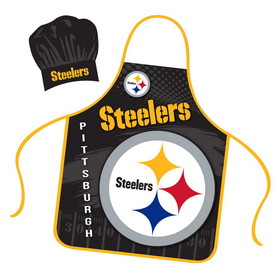 Pittsburgh Steelers Chef Hat and Apron Set