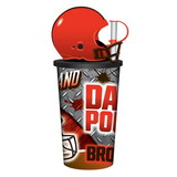 Cleveland Browns Helmet Cup 32oz Plastic with Straw