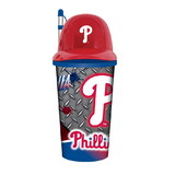 Philadelphia Phillies Helmet Cup 32oz Plastic with Straw