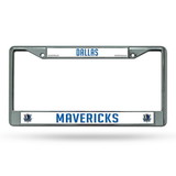 Dallas Mavericks Chrome License Plate Frame