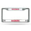 Wisconsin Badgers License Plate Frame Chrome