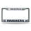 SEATTLE MARINERS LICENSE PLATE FRAME CHROME