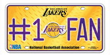 Los Angeles Lakers License Plate - #1 Fan