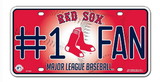 Boston Red Sox License Plate - #1 Fan
