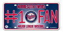 Minnesota Twins License Plate - #1 Fan