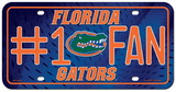 Florida Gators License Plate - #1 Fan