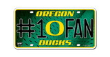 Oregon Ducks License Plate - #1 Fan
