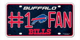 Buffalo Bills License Plate - #1 Fan