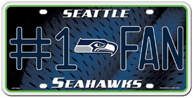 Seattle Seahawks License Plate #1 Fan