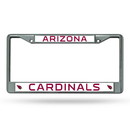 Arizona Cardinals License Plate Frame Chrome