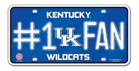 Kentucky Wildcats License Plate #1 Fan